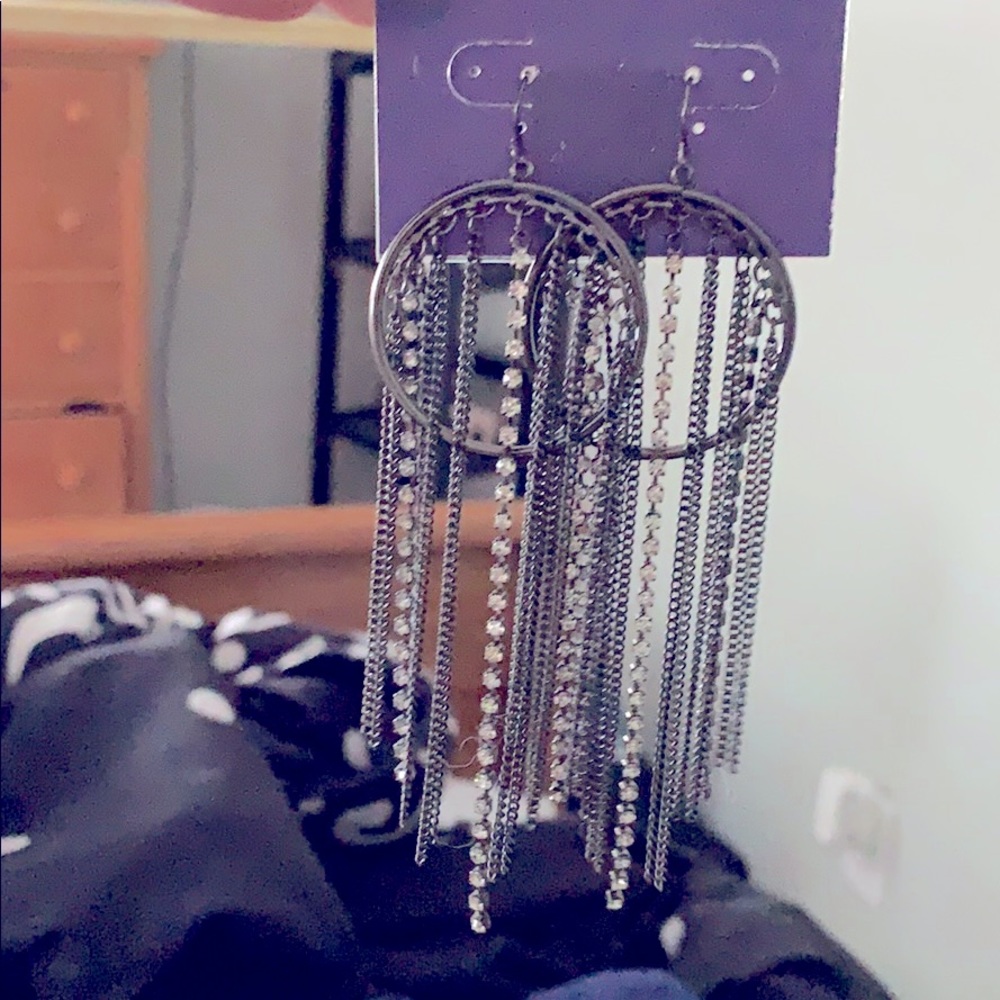 Dangled formal earrings